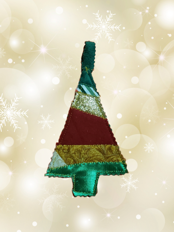 Décoration sapin rouge