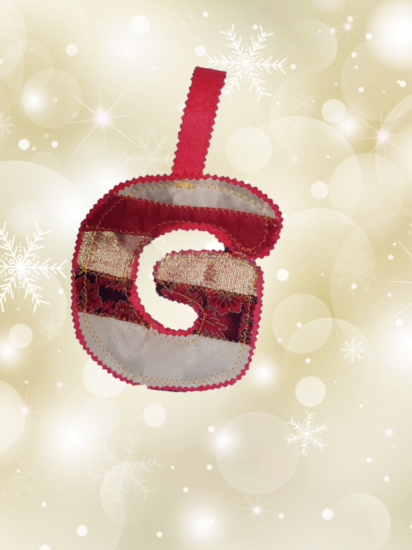 Lot rouge et or (lettre et sachet) – Image 3