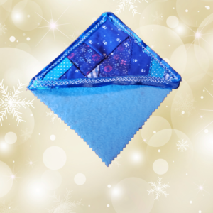 Marque-page angle bleu