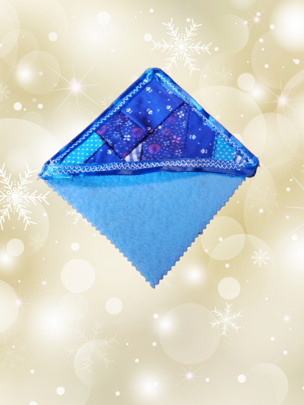 Marque-page angle bleu