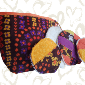 Lingette patchwork automne (lot de 3)