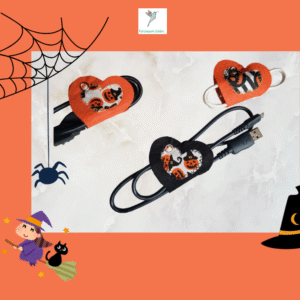 attache cable Halloween