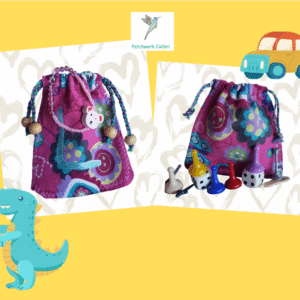 Lot 5 petits pochons