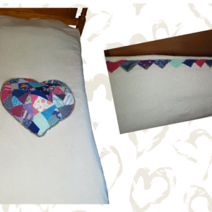 Couverture personnalisée bleue