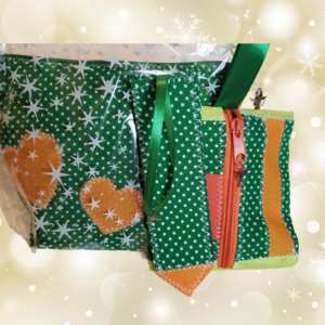 Lot anniversaire verte orange Laia